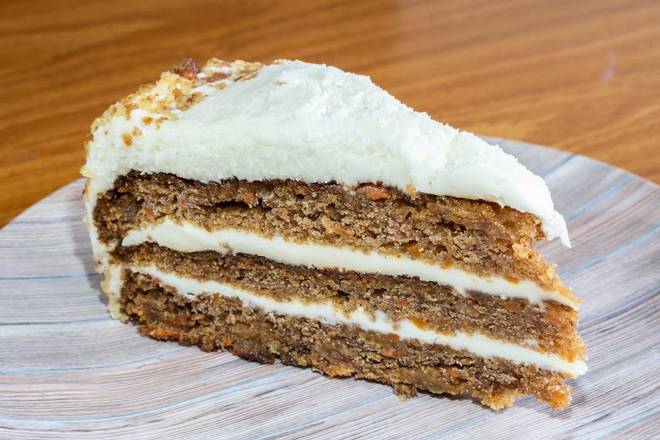 Order Carrot Cake food online from Pizza Express store, Albany on bringmethat.com