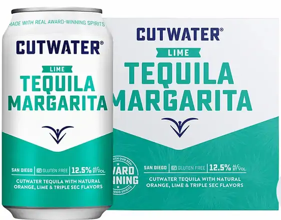 Order Cutwater Tequila Lime Margarita 12.5 % abv 4pk-12oz Cans food online from Sousa Wines & Liquors store, Mountain View on bringmethat.com