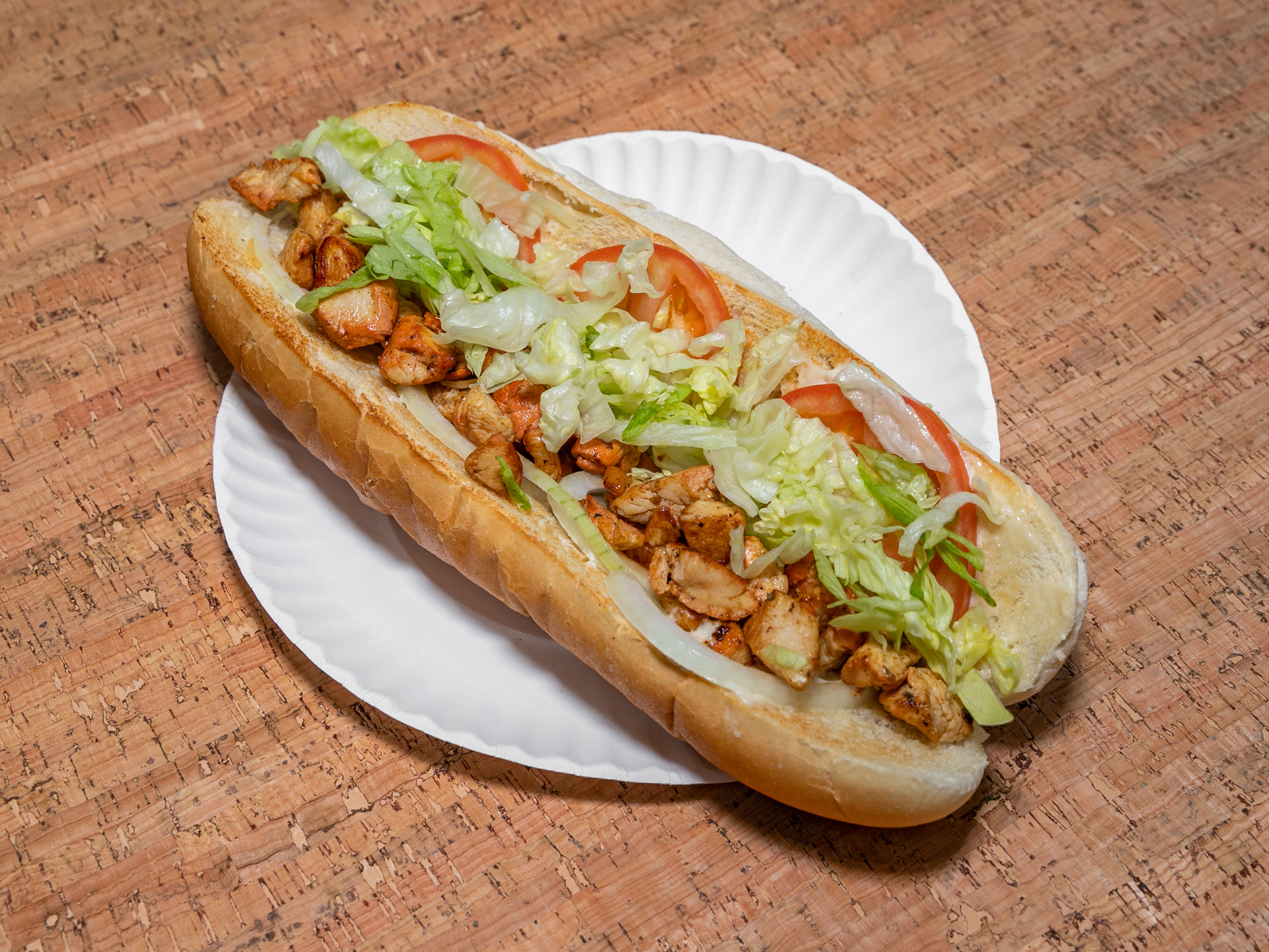 Order Grilled Chicken Sub  food online from Crown Fried Chicken store, Brockton on bringmethat.com