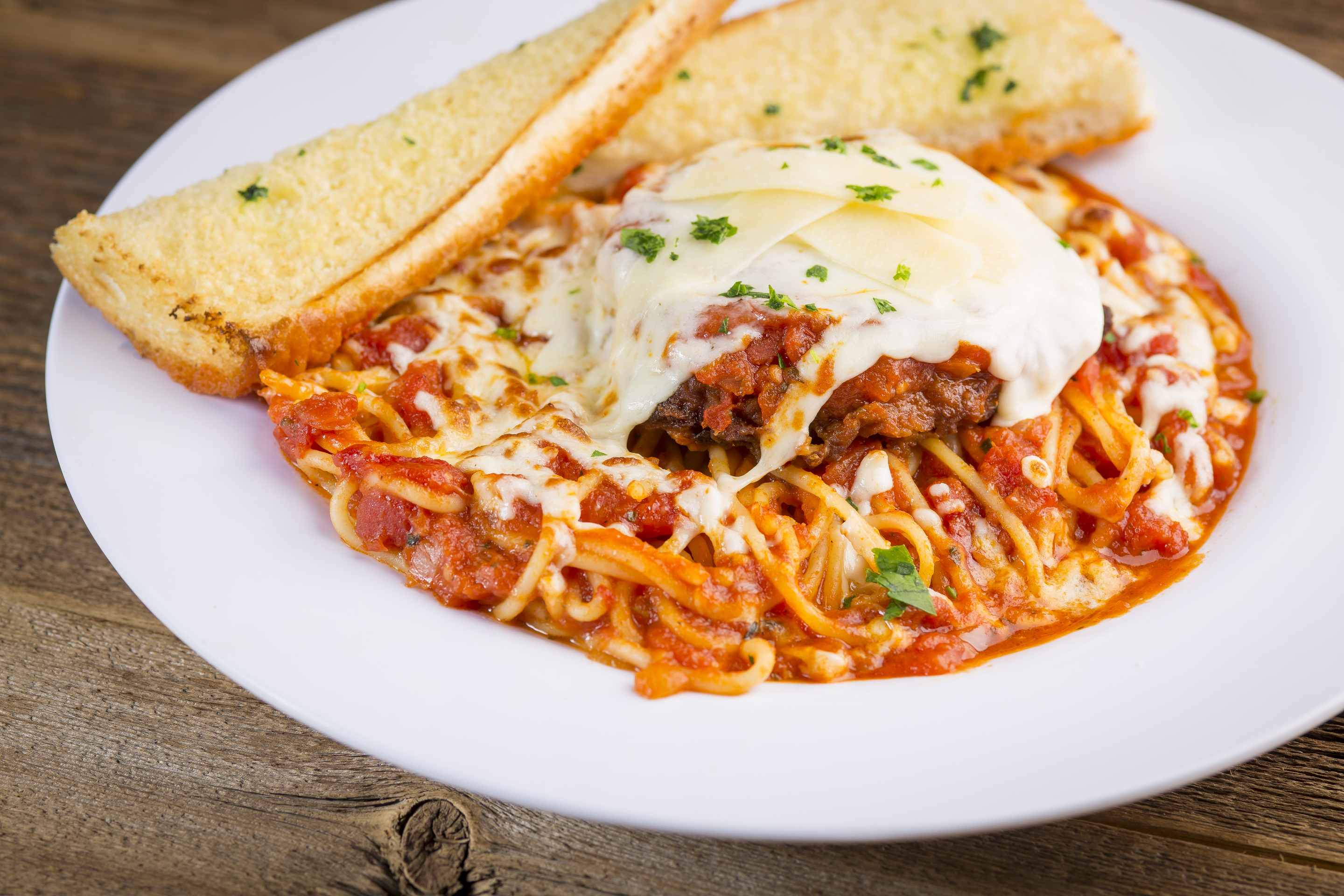 Order Chicken Parmigiana food online from Rosati's Pizza store, Niles on bringmethat.com