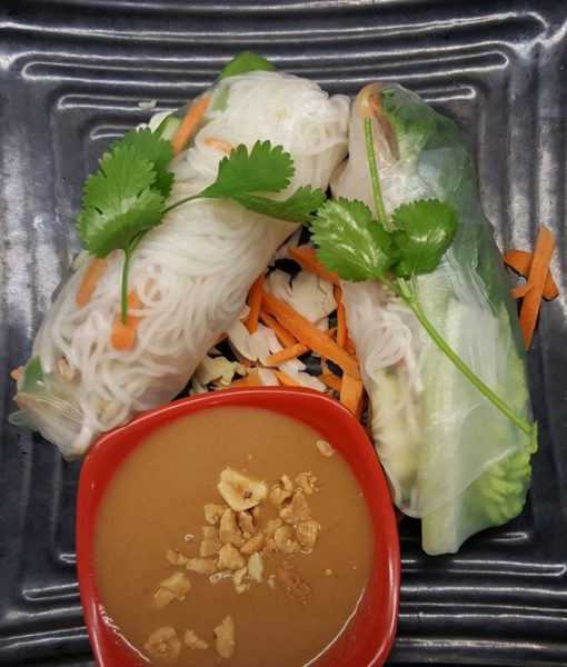 Order S33. Thai Summer Roll food online from Asia Bowl & Grill store, Fort Worth on bringmethat.com