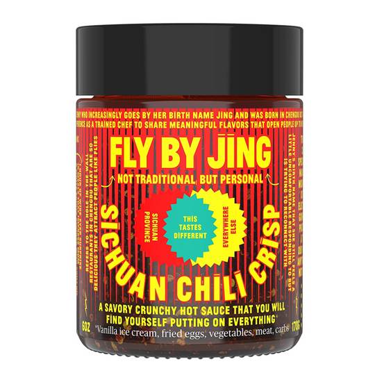 Order Fly By Jing Sichuan Chili Crisp 6oz food online from Everyday Needs by Gopuff store, Torrance on bringmethat.com