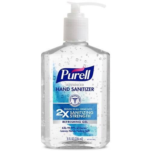 Order Purell Advanced Hand Sanitizer, Pump Original - 8.0 oz food online from Walgreens store, Elizabeth on bringmethat.com