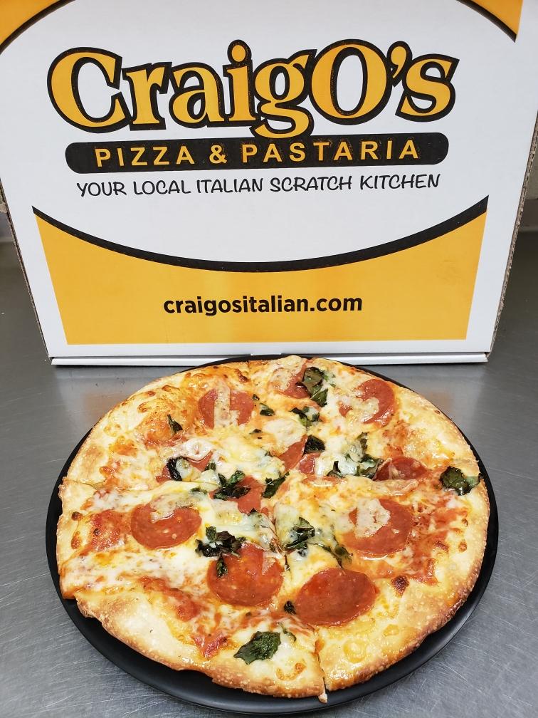 Order Mitchilini Pizza food online from Craigo's Pizza & Pastaria store, Austin on bringmethat.com