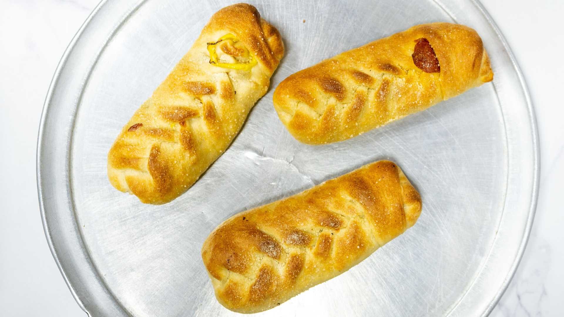 Order Build Your Own Pizza Roll - Roll food online from The Original Buscemis store, Port Huron on bringmethat.com