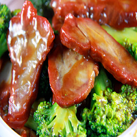 Order 78. Roast Pork with Broccoli food online from Great China store, Madison on bringmethat.com