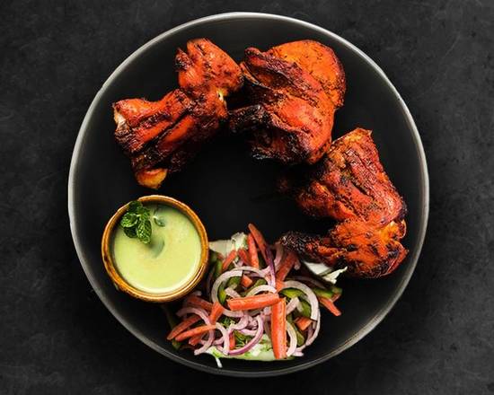 Order Charred Tandoori Chicken food online from United Kitchens Of India store, Oakland on bringmethat.com