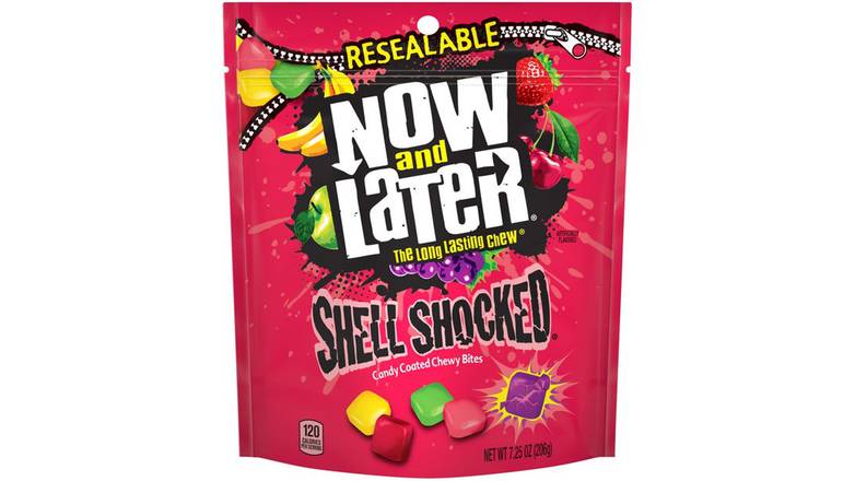 Order Now And Later Shell Shocked Chewy Candy Bag food online from Trumbull Mobil store, Trumbull on bringmethat.com