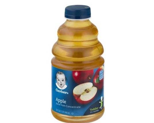 Order Gerber Apple Juice (32 fl oz) food online from Ctown Supermarkets store, Uniondale on bringmethat.com