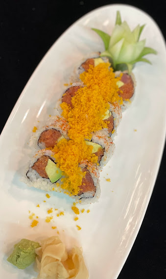 Order Spicy Crunch Tuna Roll Lunch food online from Cafe Ginger store, Houston on bringmethat.com