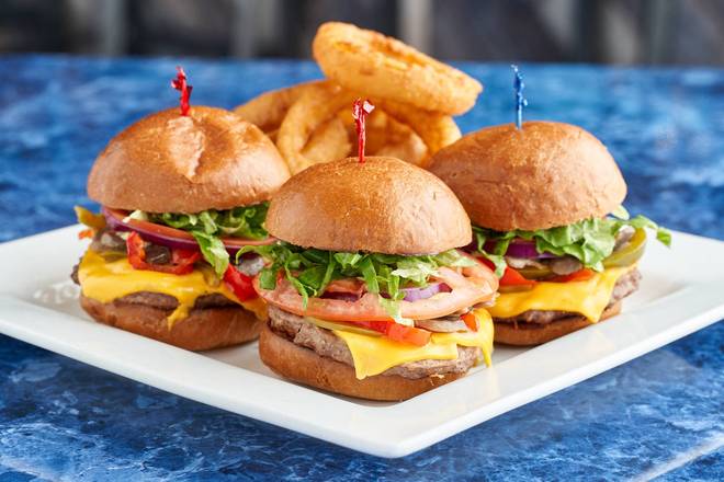 Order Triple Mini food online from Blu Burger Grille store, Scottsdale on bringmethat.com