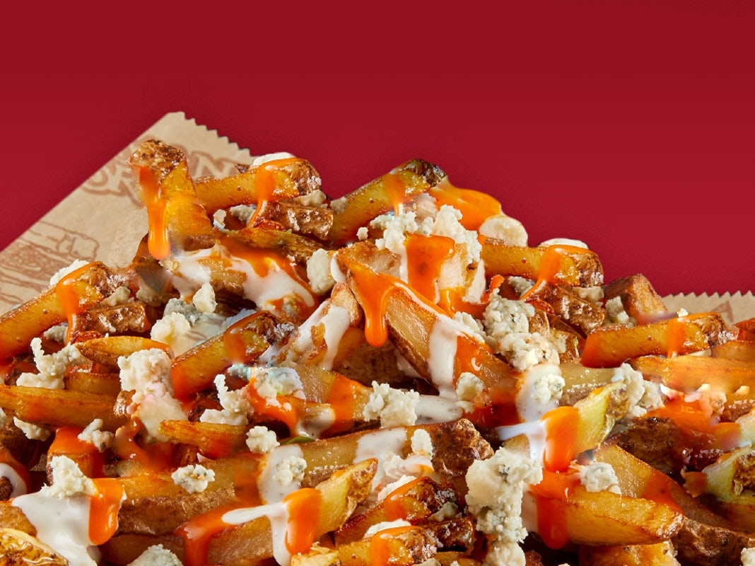 Order Buffalo Blue Fries food online from Primanti Bros store, Youngstown on bringmethat.com