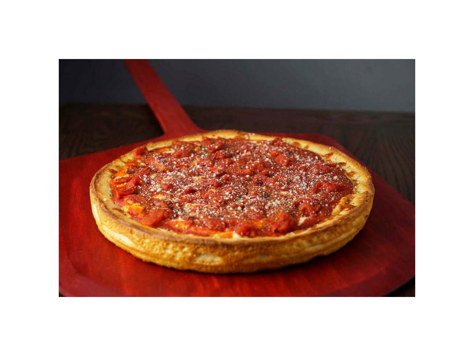 Order Chicago Deep Dish 10" food online from Rosati Pizza store, Milwaukee on bringmethat.com