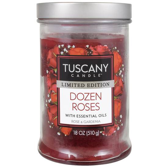 Order Tuscany SP Dozen Roses 18oz Candle food online from Cvs store, WILLIMANTIC on bringmethat.com