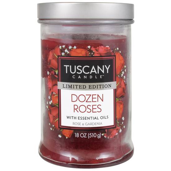 Order Tuscany SP Dozen Roses 18oz Candle food online from Cvs store, PORTSMOUTH on bringmethat.com