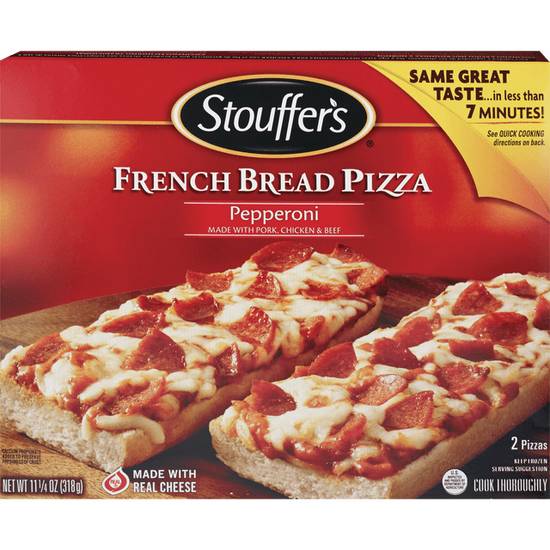 Order Stouffer's Frozen French Bread Pizza Pepperoni 2-Pack food online from Cvs store, CENTRAL FALLS on bringmethat.com