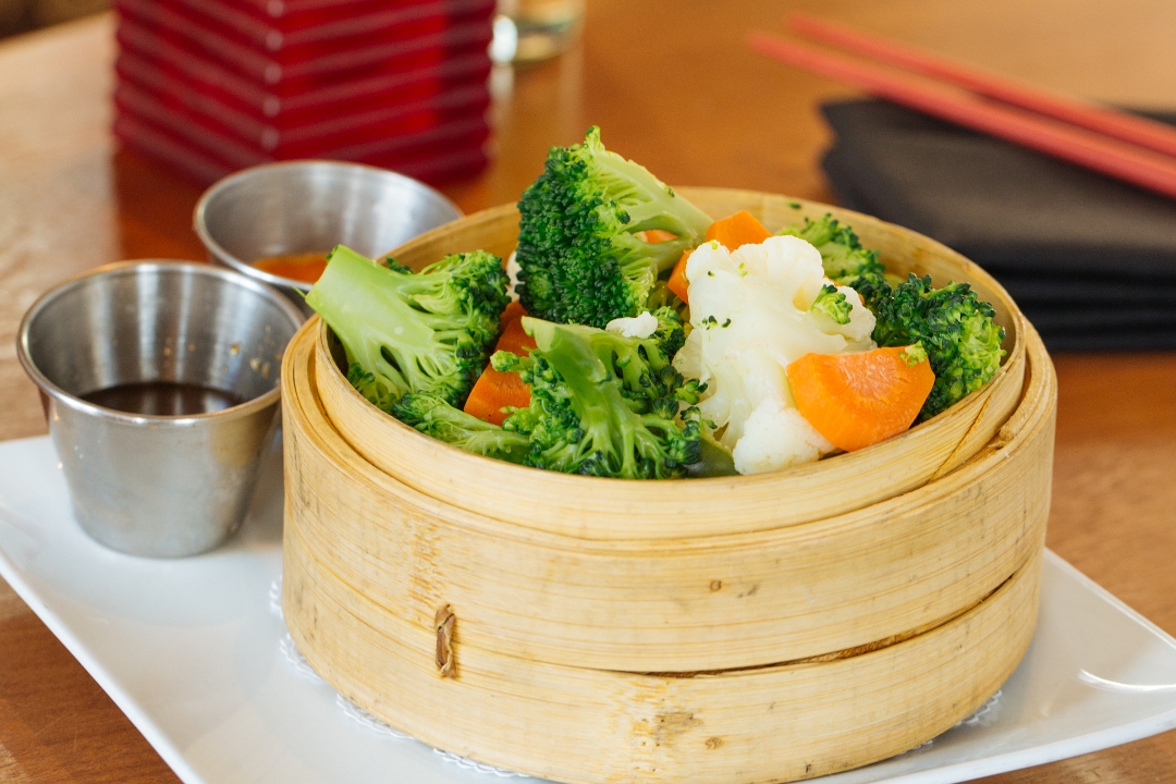 Order STEAMED VEGETABLES food online from Teikoku Restaurant store, Newtown Square on bringmethat.com