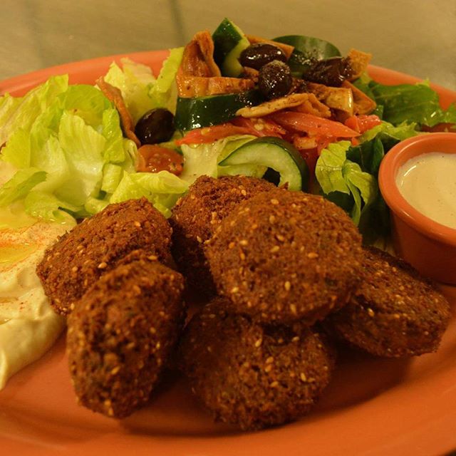 Order Falafel Plate food online from Ali Baba Grill store, Boulder on bringmethat.com
