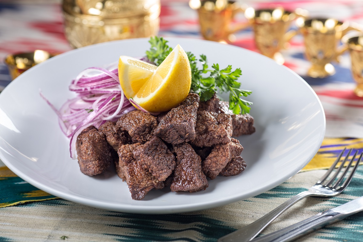 Order Turkish Liver food online from Suzani Restaurant store, Philadelphia on bringmethat.com