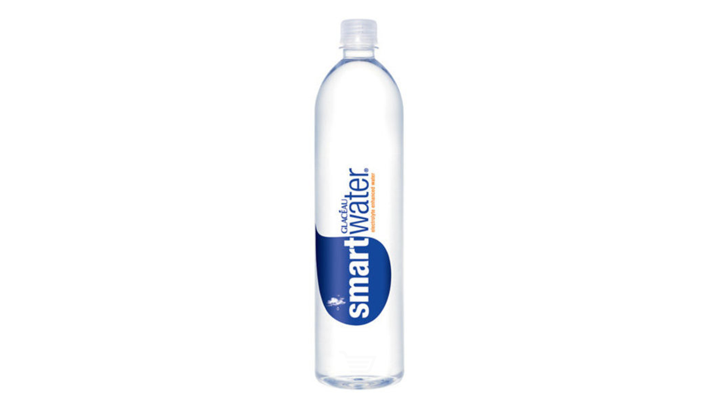 Order Glaceau Smart Water Vapor Distilled Water 33.8 oz Bottle food online from Village Commons Liquor store, Camarillo on bringmethat.com