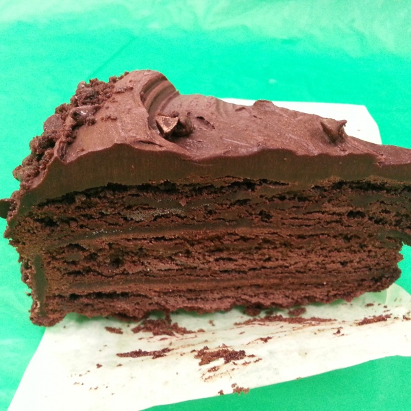 Order Chocolate Cake food online from Pizza Wings & More store, Reisterstown on bringmethat.com
