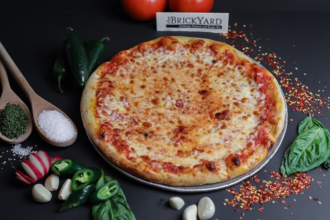 Order BYO Pizza food online from The Brickyard store, Woburn on bringmethat.com