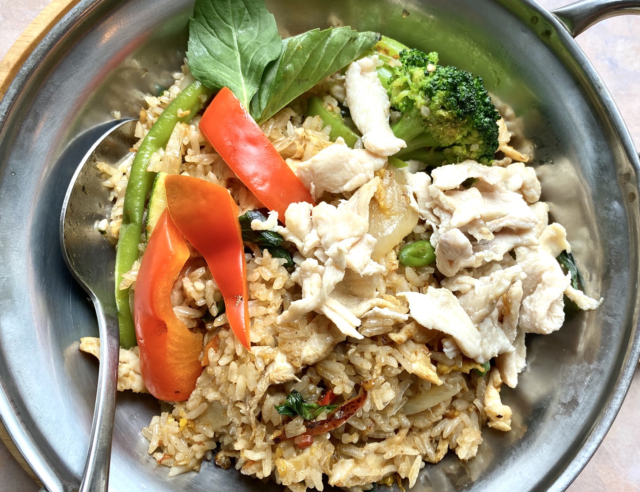 Order Basil Fried Rice food online from Noodle Street Thai Restaurant store, Boston on bringmethat.com
