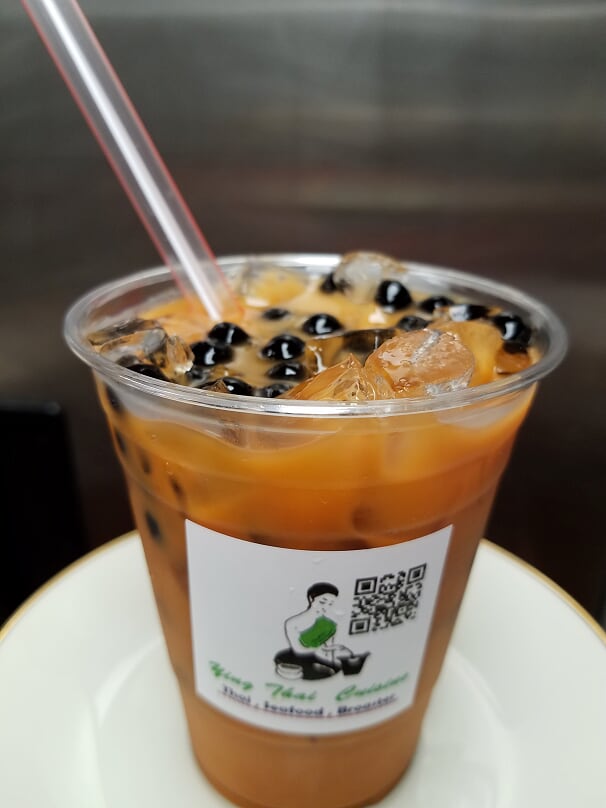 Order BUBBLE THAI ICE TEA food online from Ying Thai Cuisine store, Westminster on bringmethat.com