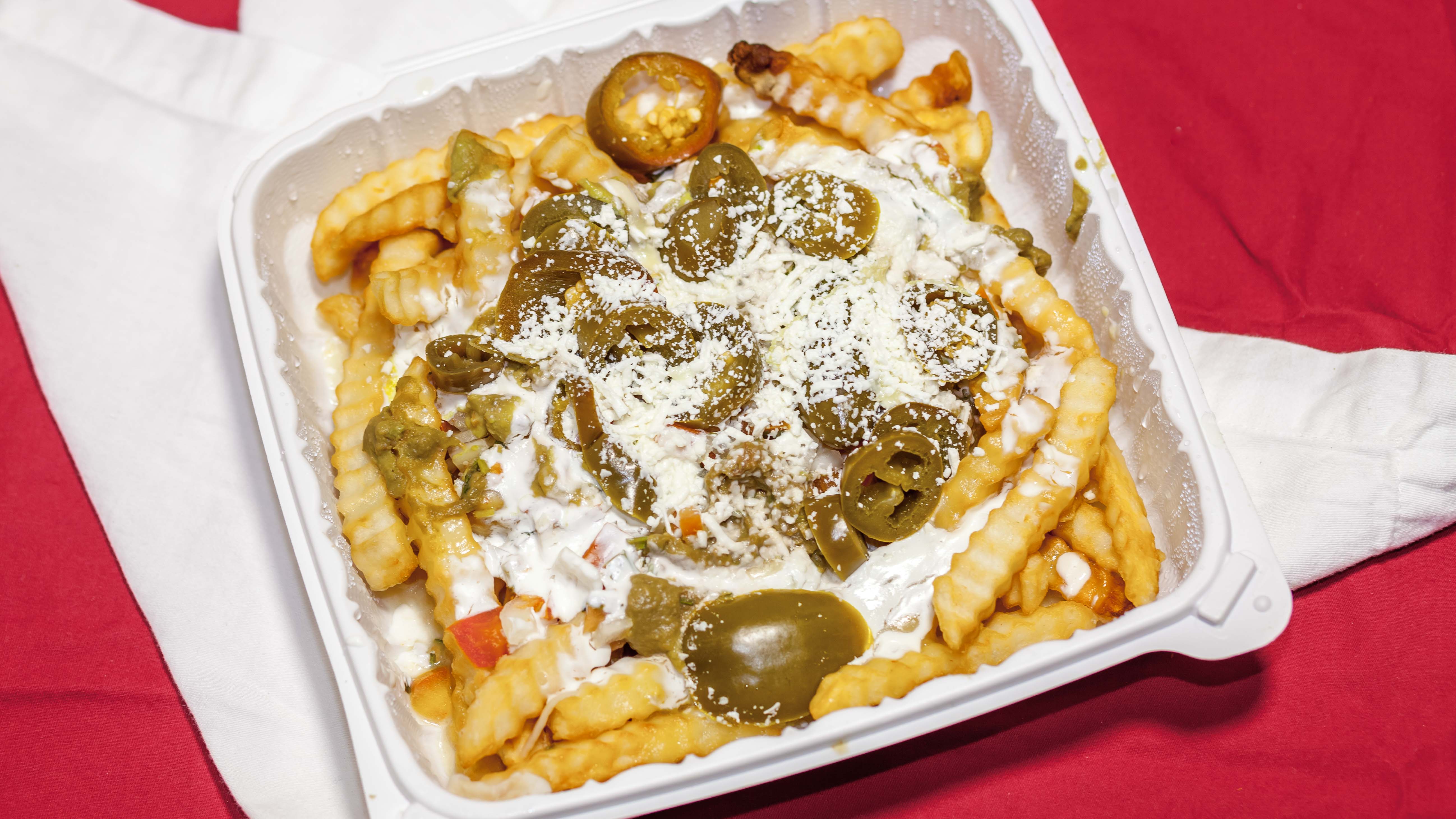 Order French Fries Nachos food online from Jalapenos store, Modesto on bringmethat.com