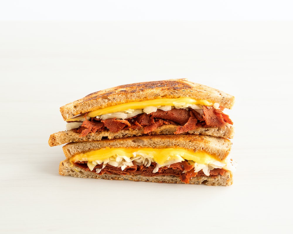 Order Reuben on Rye food online from Veggie Grill store, Santa Monica on bringmethat.com