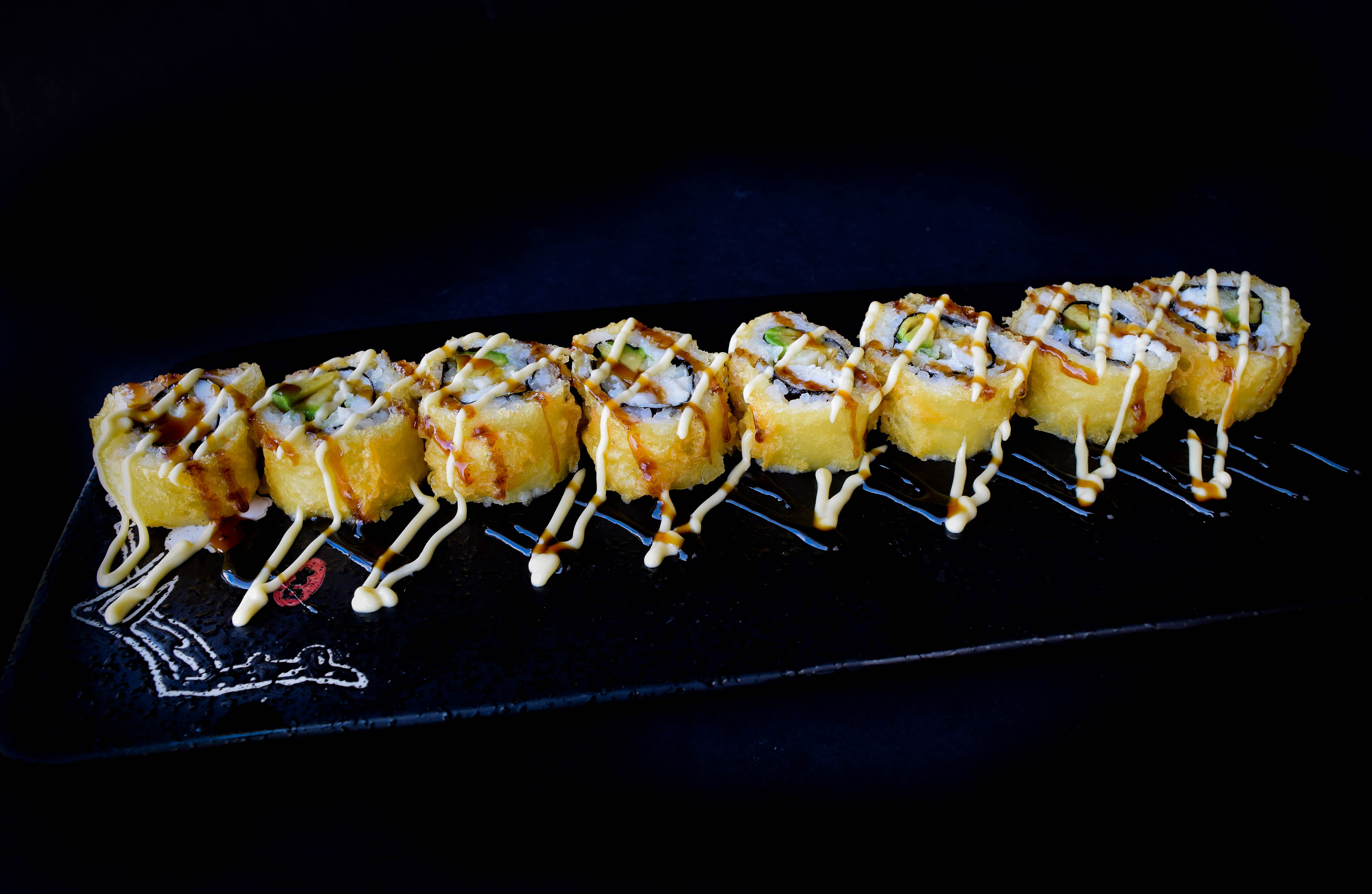 Order Jumping  Yellowtail Roll food online from Aiya Sushi & Ramen store, Dickinson on bringmethat.com
