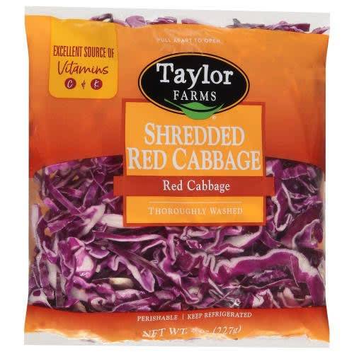 Order Taylor Farms · Shredded Red Cabbage (8 oz) food online from Safeway store, Tucson on bringmethat.com