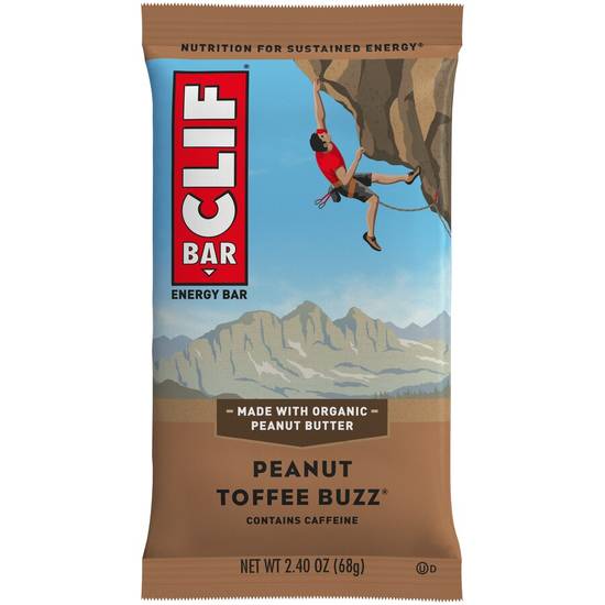 Order Clif Bar Energy Bars Pea Nut Toffee Buzz 2.4 OZ, 1CT  food online from Cvs store, HAMMOND on bringmethat.com