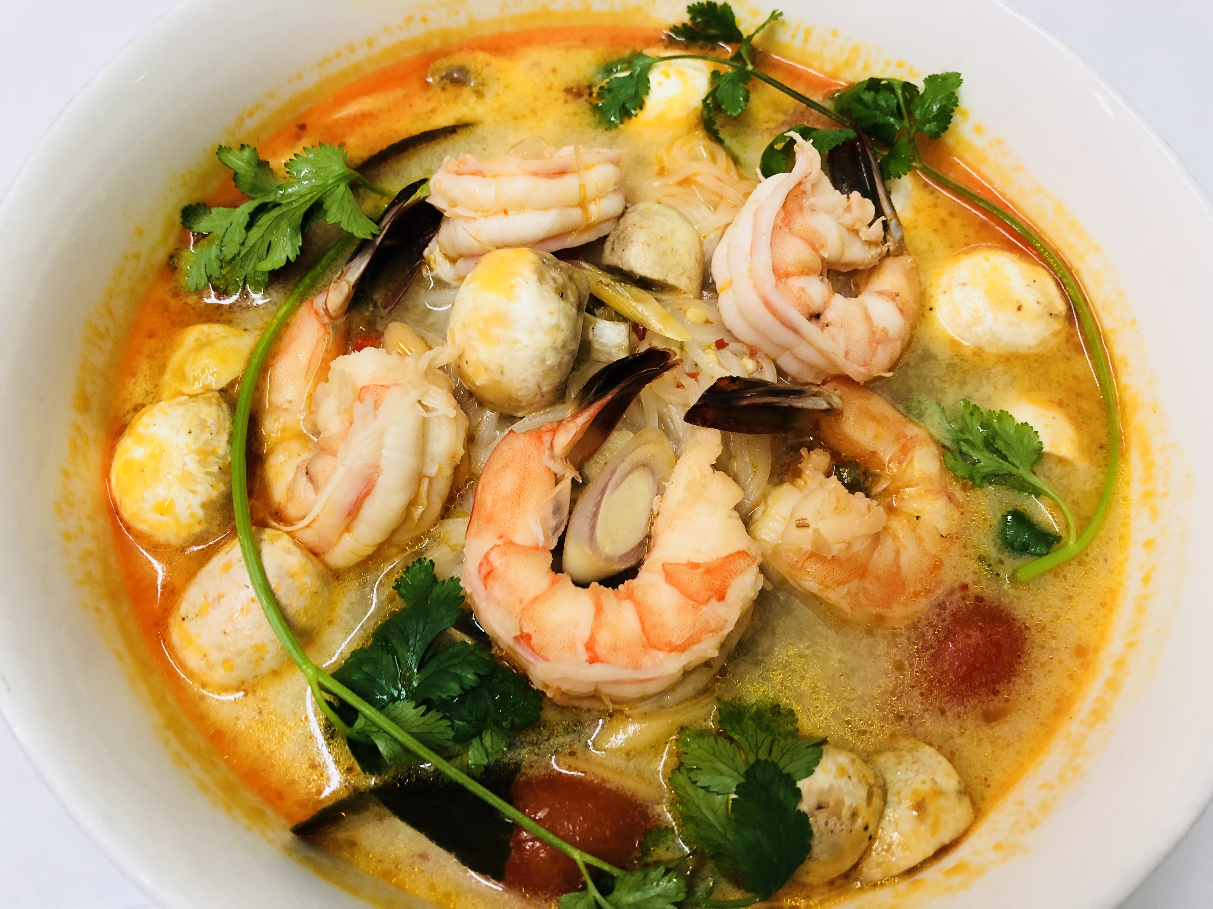Order Tom Yum Soup with Shrimp food online from Modern Thai store, San Francisco on bringmethat.com