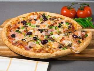 Order House Special Pizza - Personal 8'' food online from Sarpino's Pizzeria  store, Northbrook on bringmethat.com
