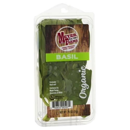 Order Meyer Farms · Organic Basil (0.8 oz) food online from Jewel-Osco store, Antioch on bringmethat.com