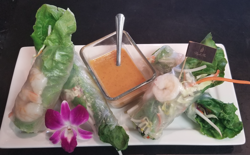 Order * Fresh Spring Rolls with Shrimp * food online from Signature Thai Cuisine store, La Mesa on bringmethat.com