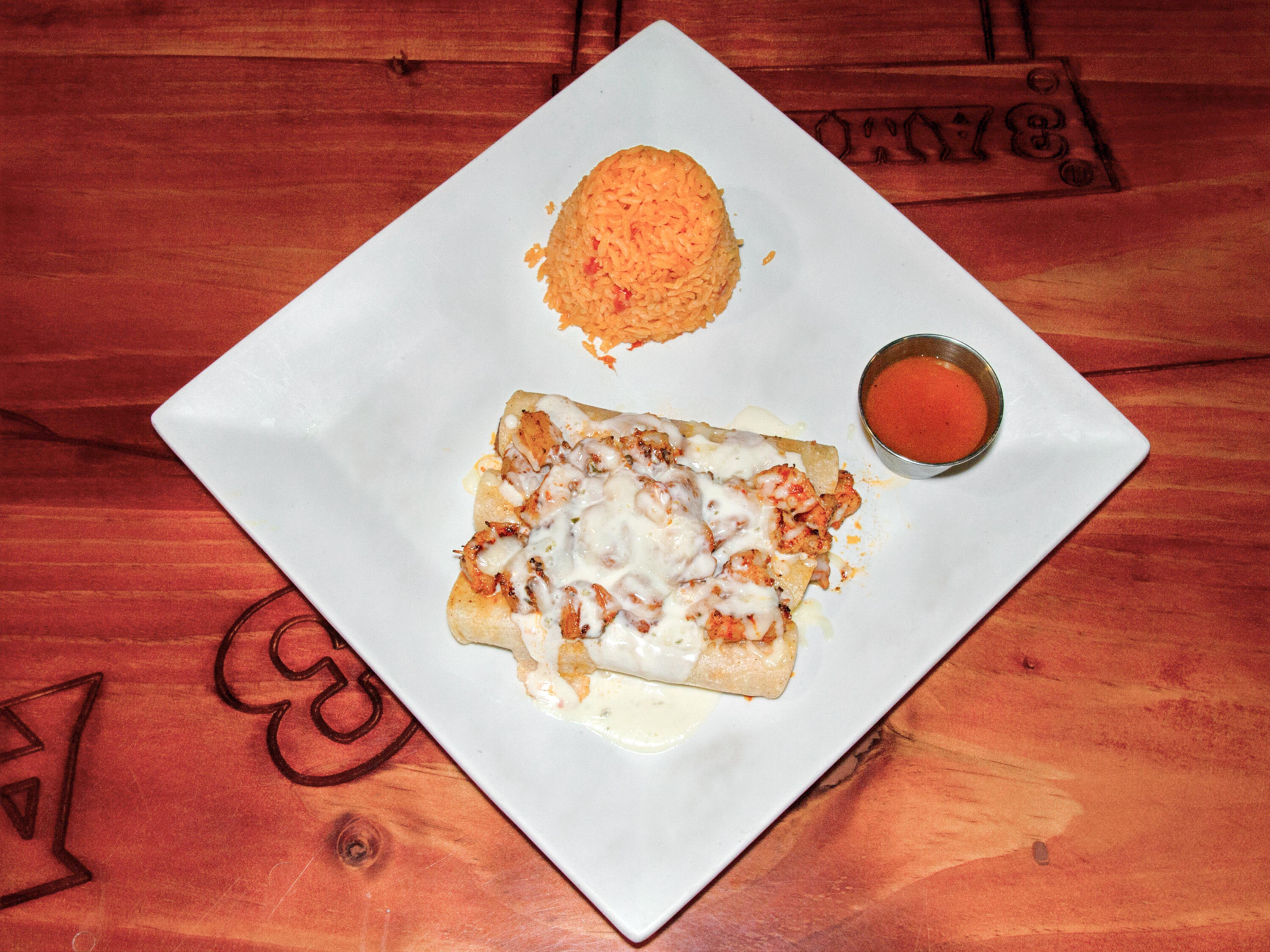 Order Enchiladas Tropical food online from 3 Amigos Mexican Restaurant Hickory store, Chesapeake on bringmethat.com
