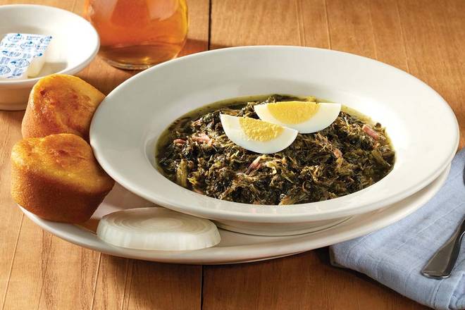 Order Bowl of Turnip Greens food online from Cracker Barrel Old Country Store store, Copley on bringmethat.com