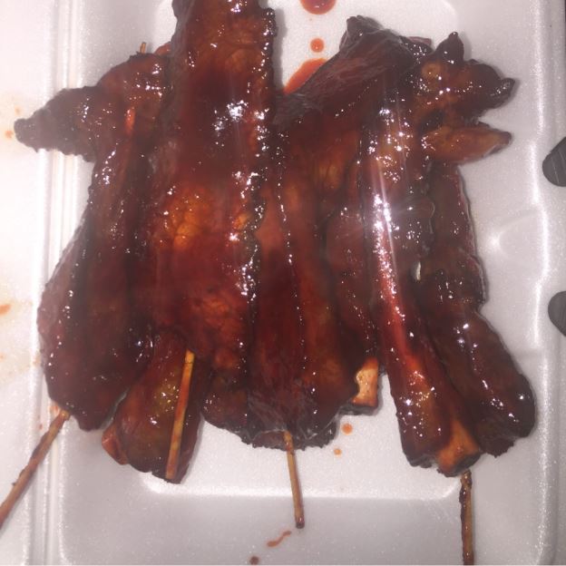 Order F4. BBQ Ribs & Beef food online from Oriental Express Restaurant store, Deptford Township on bringmethat.com