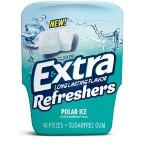 Order Extra Refreshers Chewing Gum Polar Mint 40 Count food online from 7-Eleven store, Norfolk on bringmethat.com
