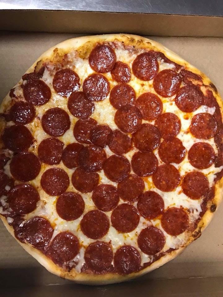 Order Large Two Topping Pizza Pick Up Special - Special food online from Rico's Pizza & Sub store, Elizabethton on bringmethat.com