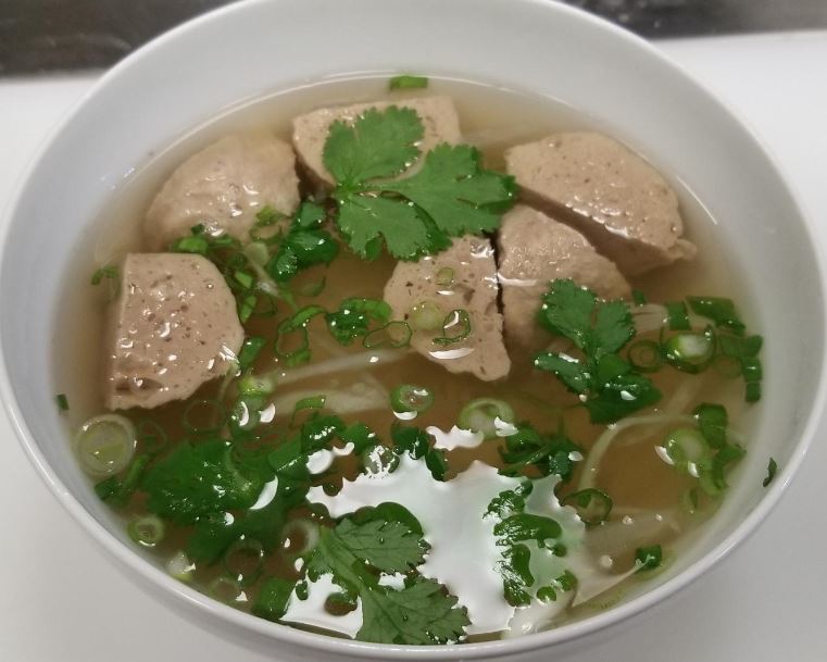 Order K2. Kid Pho with Meatball  food online from V Cafe store, Austin on bringmethat.com