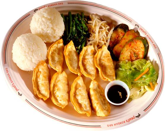 Order Fried Man Doo Plate food online from Pearl Korean Bbq store, Kapolei on bringmethat.com