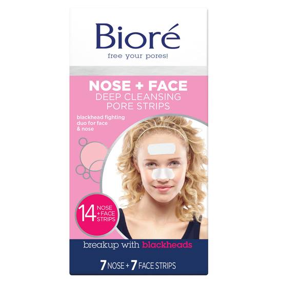 Order Biore Deep Cleansing Pore Strips, 14CT food online from CVS store, SPRING VALLEY on bringmethat.com