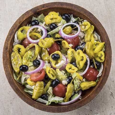 Order Greek Salad - Small food online from Antonio Pizza store, Peekskill on bringmethat.com