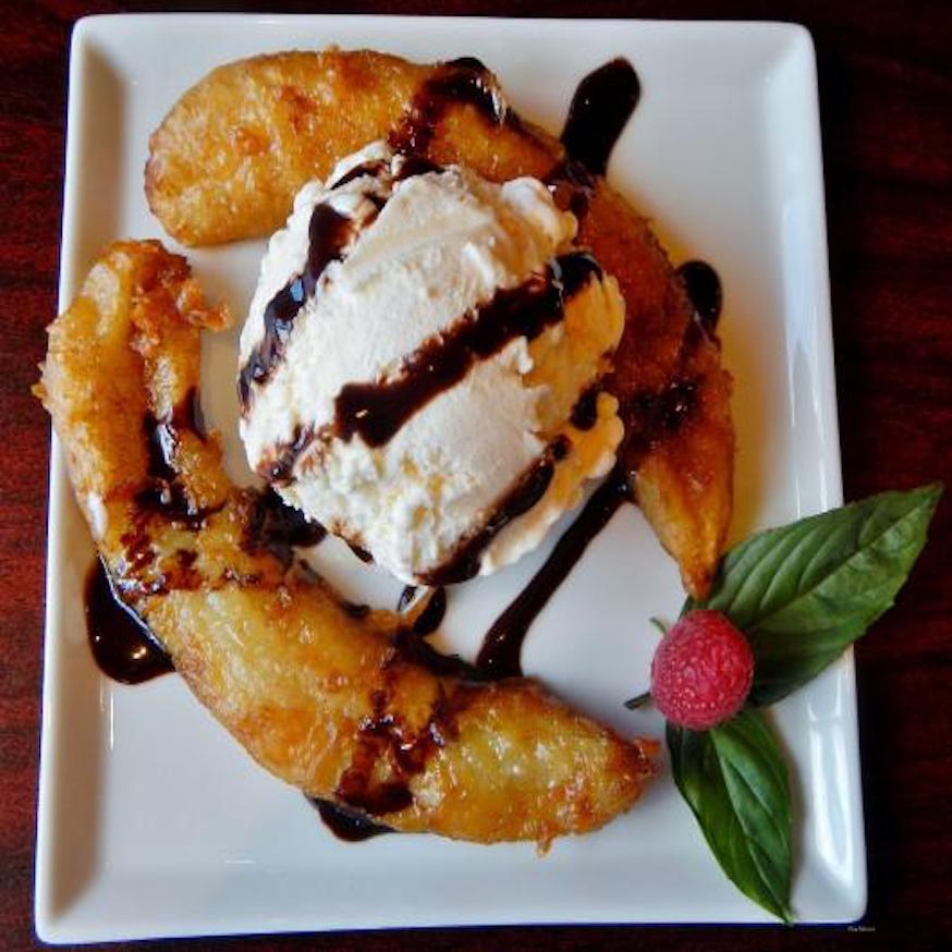 Order Fried Banana with Ice Cream food online from Chang Thai Kitchen store, Toms River on bringmethat.com