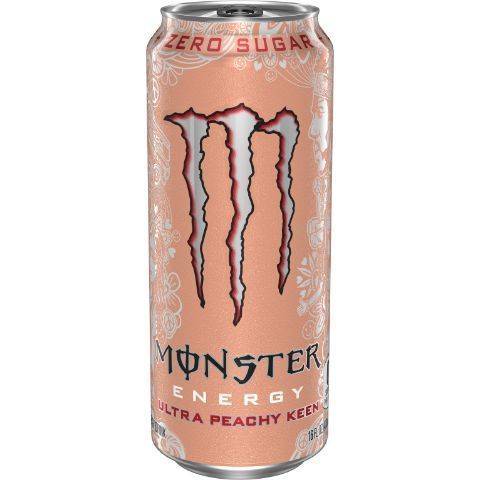 Order Monster Ultra Peachy Keen 16oz food online from 7-Eleven store, Manchester on bringmethat.com
