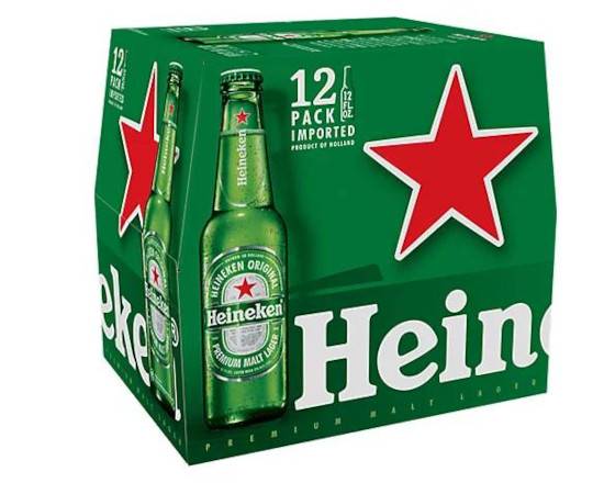 Order Heineken, 12pk-12oz bottle beer (5.0% ABV) food online from Starway Liquor store, Bell Gardens on bringmethat.com