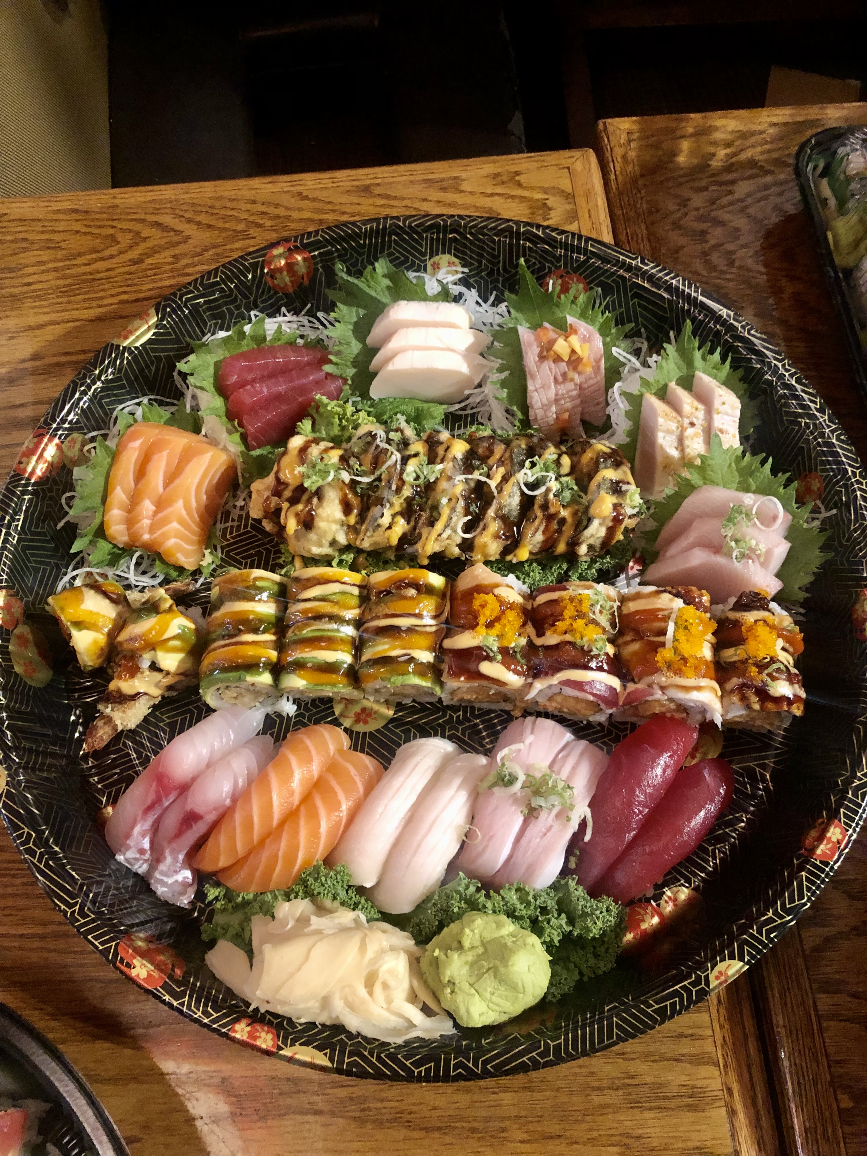 Order 16. Sushi and Sashimi Party for 3 food online from Izu Sushi store, Lansdale on bringmethat.com